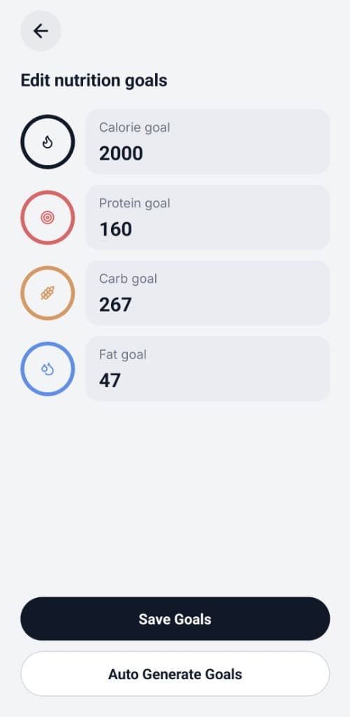 Set Up Your Profile screen
